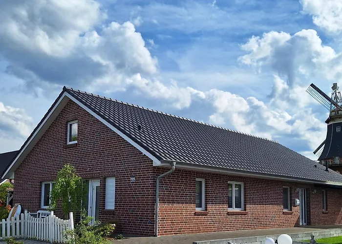 Дом отдыха Zzferienhaus Muehlchen 25585 Weener